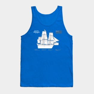 HMS Bounty. William Bligh mutiny ship - ABDpng Tank Top